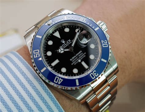 rolex submariner blue dial white gold|rolex submariner date 126619lb.